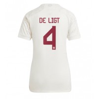 Bayern Munich Matthijs de Ligt #4 3rd trikot Frauen 2023-24 Kurzarm